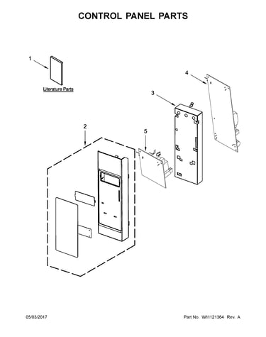 Control panel parts