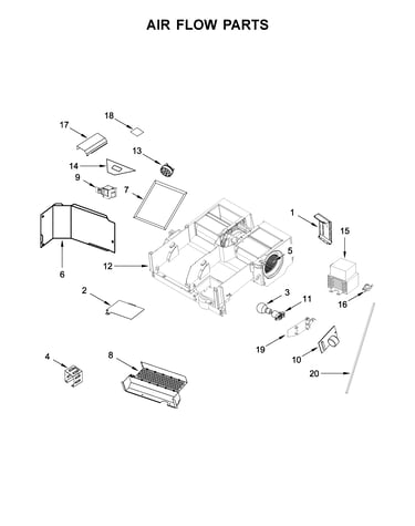 Air flow parts