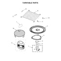KitchenAid YKMHC319ES1 turntable parts diagram
