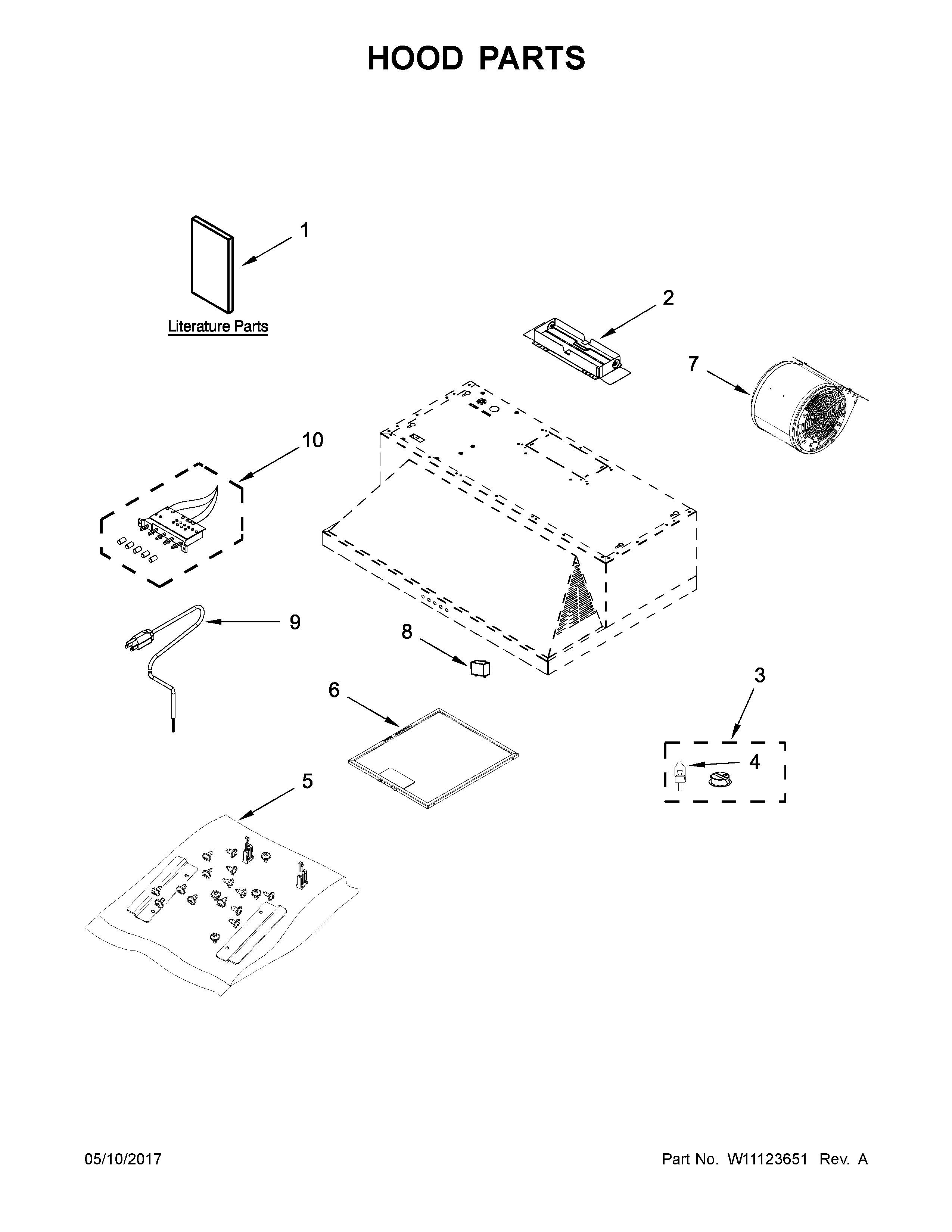 Hood parts