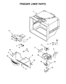 Freezer liner parts