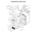 Maytag MFT2776FEZ00 refrigerator liner parts diagram