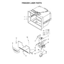 Maytag MFT2776FEZ00 freezer liner parts diagram