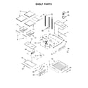 Maytag MFT2776FEZ00 shelf parts diagram
