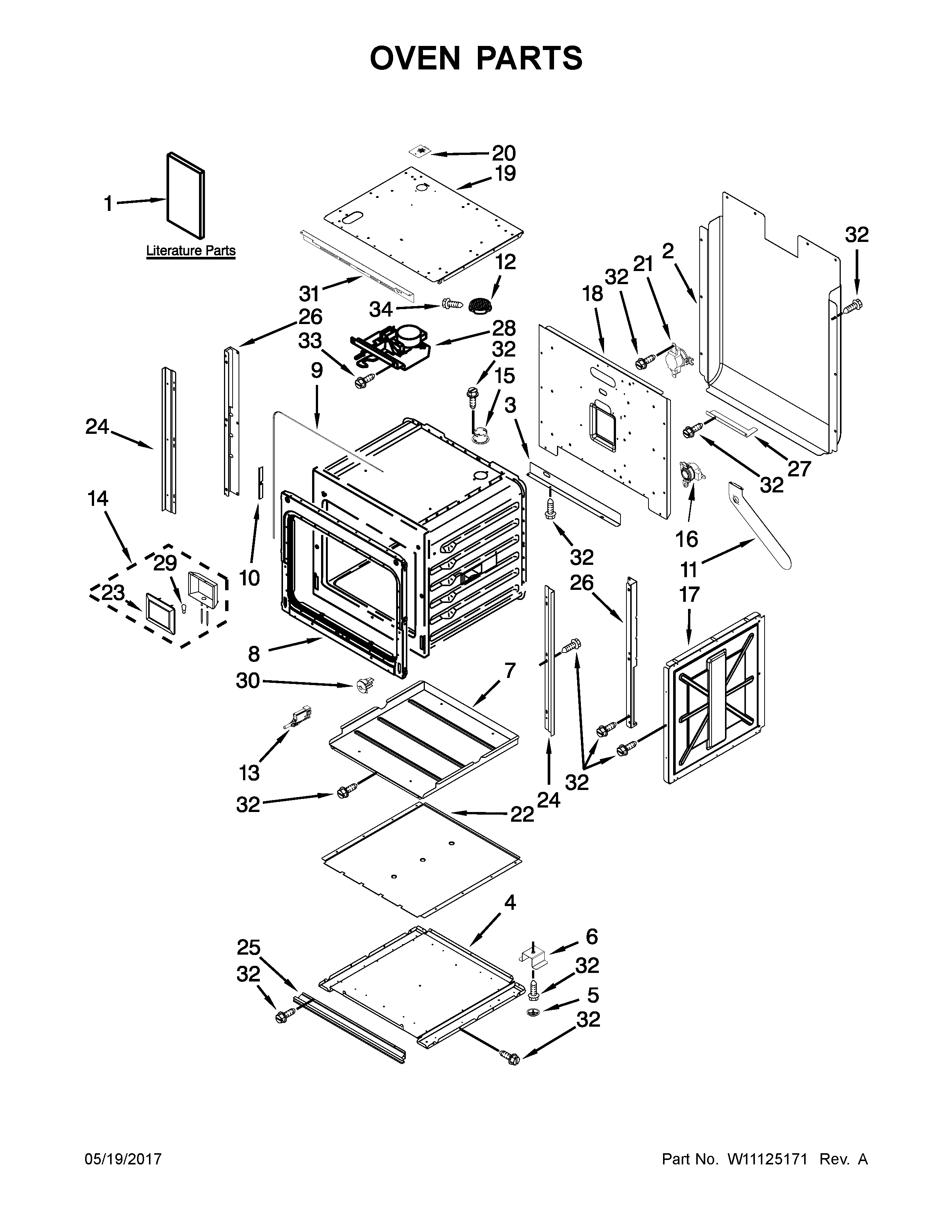 OVEN PARTS