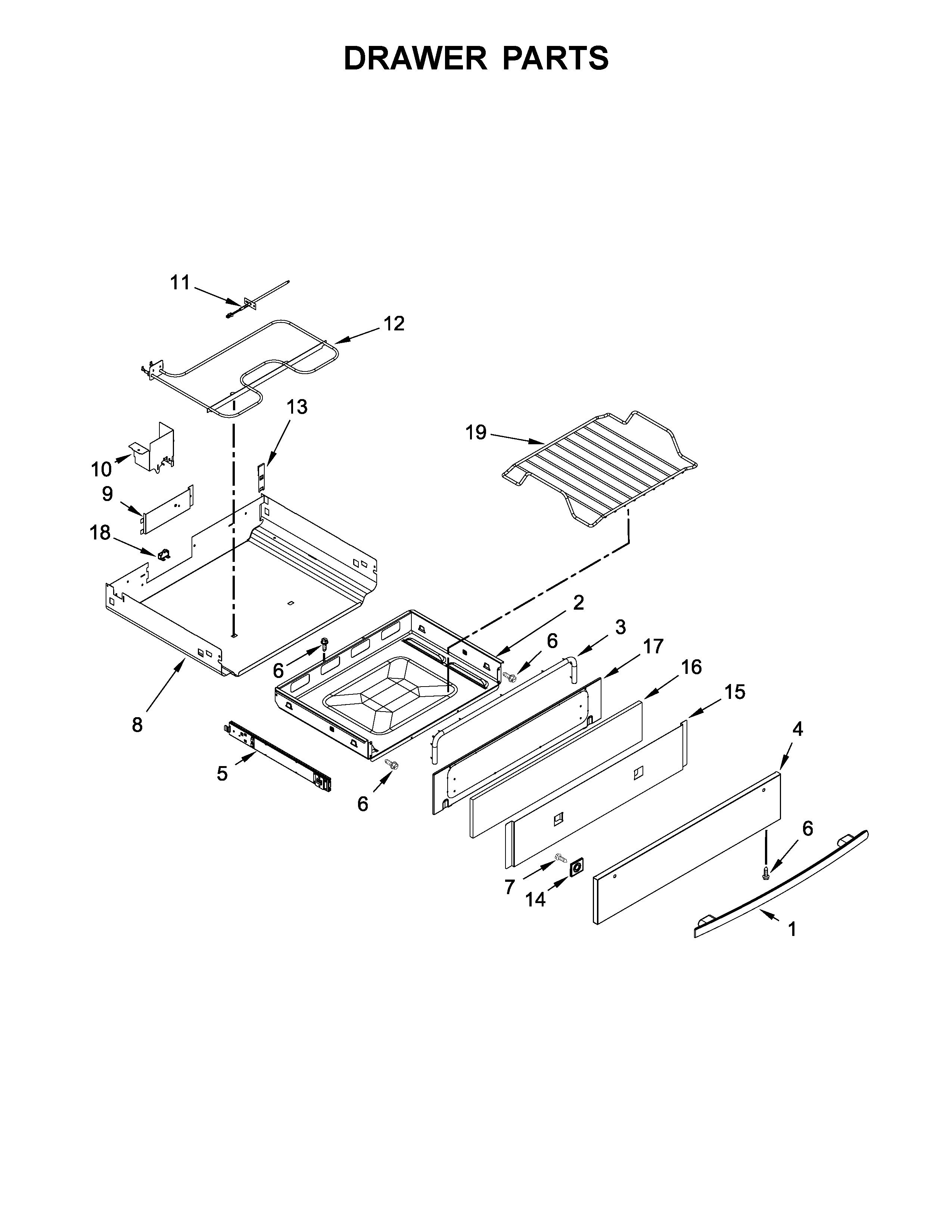 Drawer parts