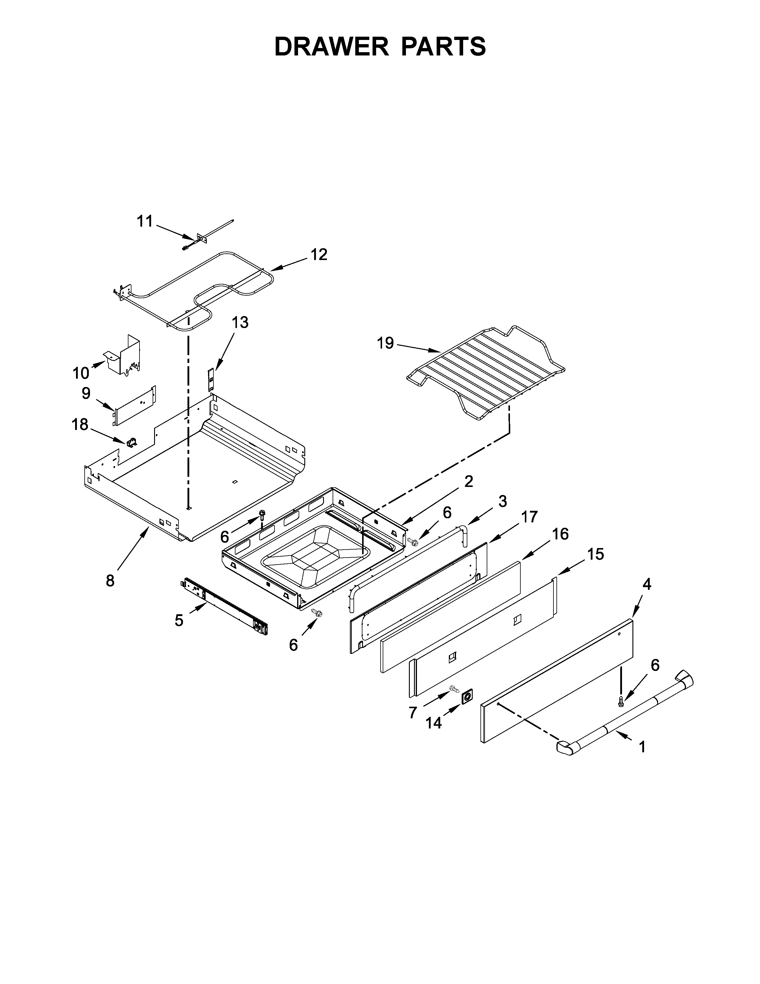 DRAWER PARTS