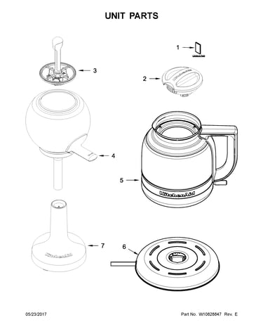Unit parts