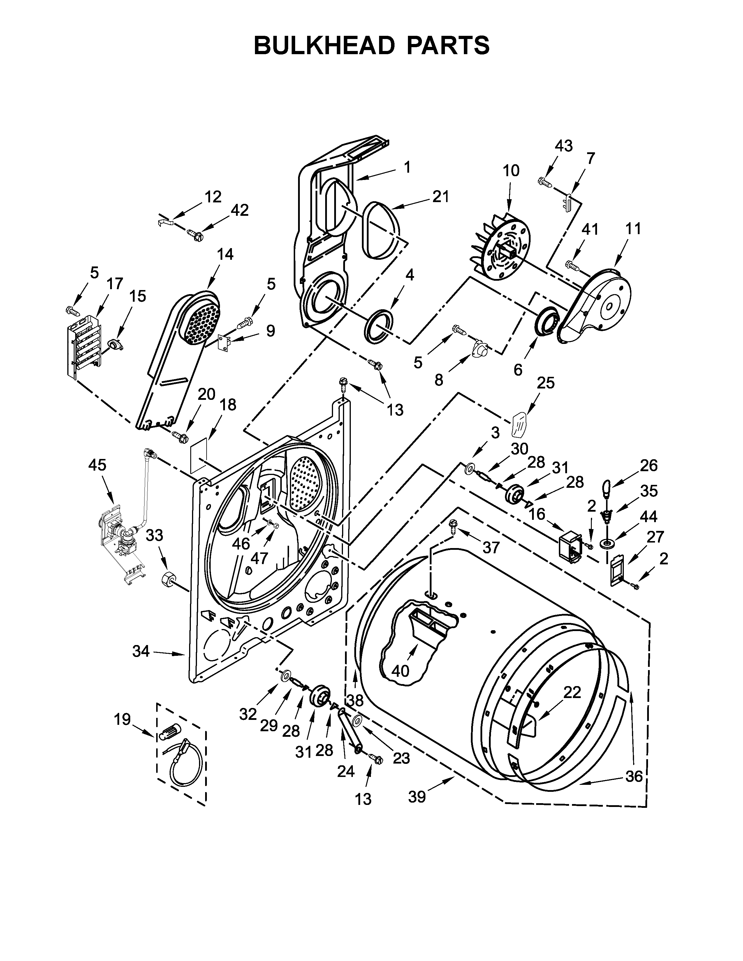 Bulkhead parts
