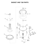 Basket and tub parts