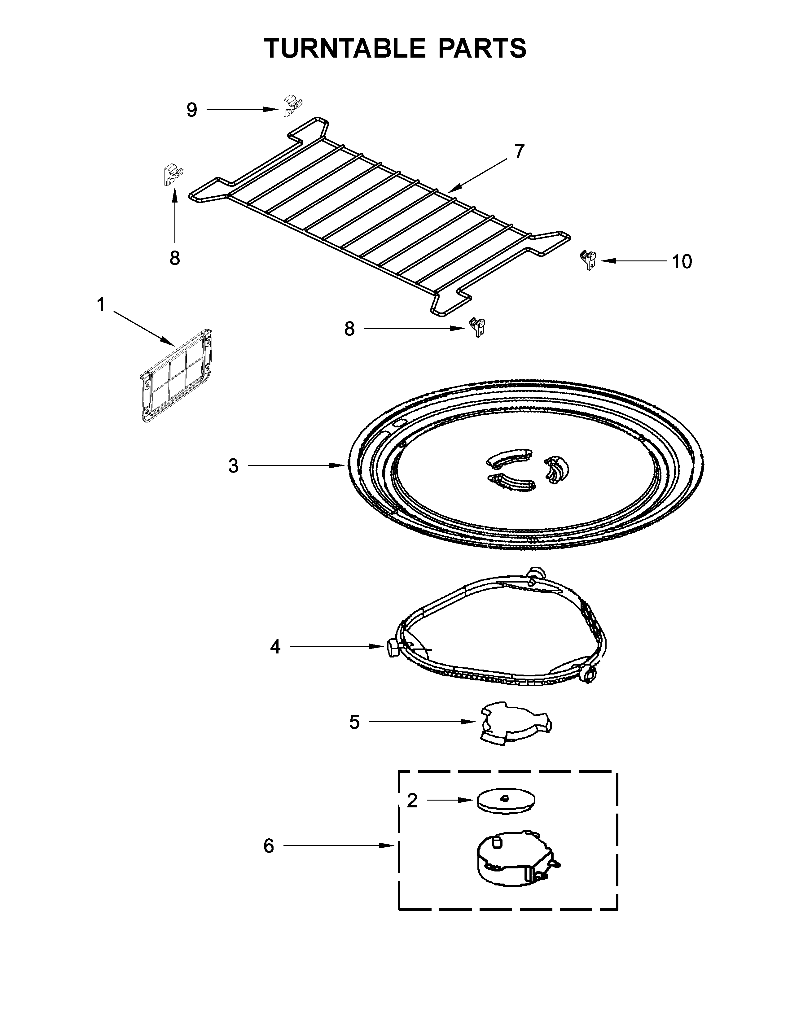 Turntable parts