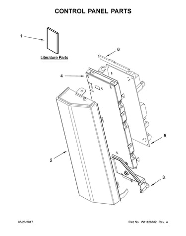 Control panel parts