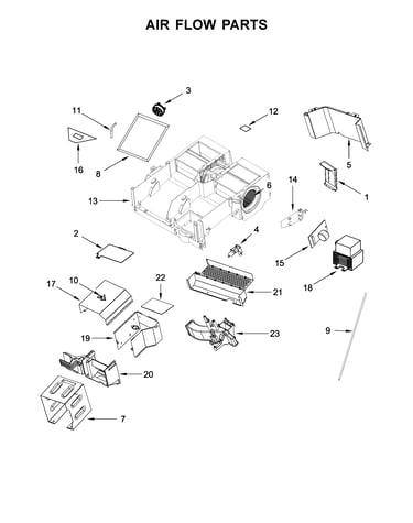 Air flow parts