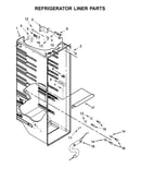 Refrigerator liner parts