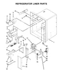 Refrigerator liner parts