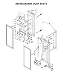 Refrigerator door parts
