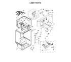 Maytag MRT519SFFW00 liner parts diagram