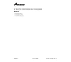 Amana ACR4503SFB1 cover sheet diagram