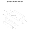 Drawer and broiler parts