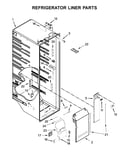 Refrigerator liner parts