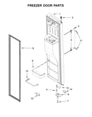 Freezer door parts