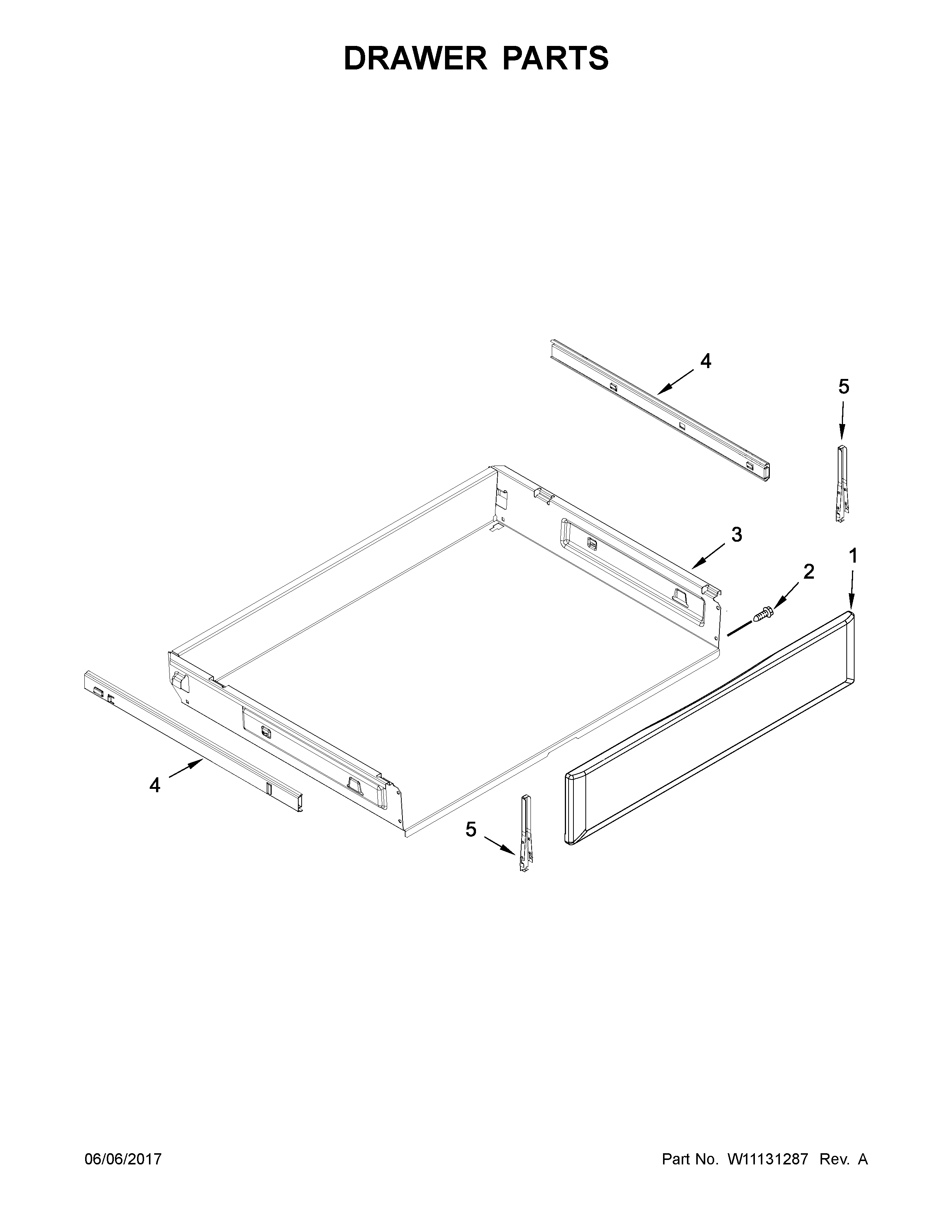 Drawer parts