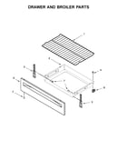 Drawer and broiler parts