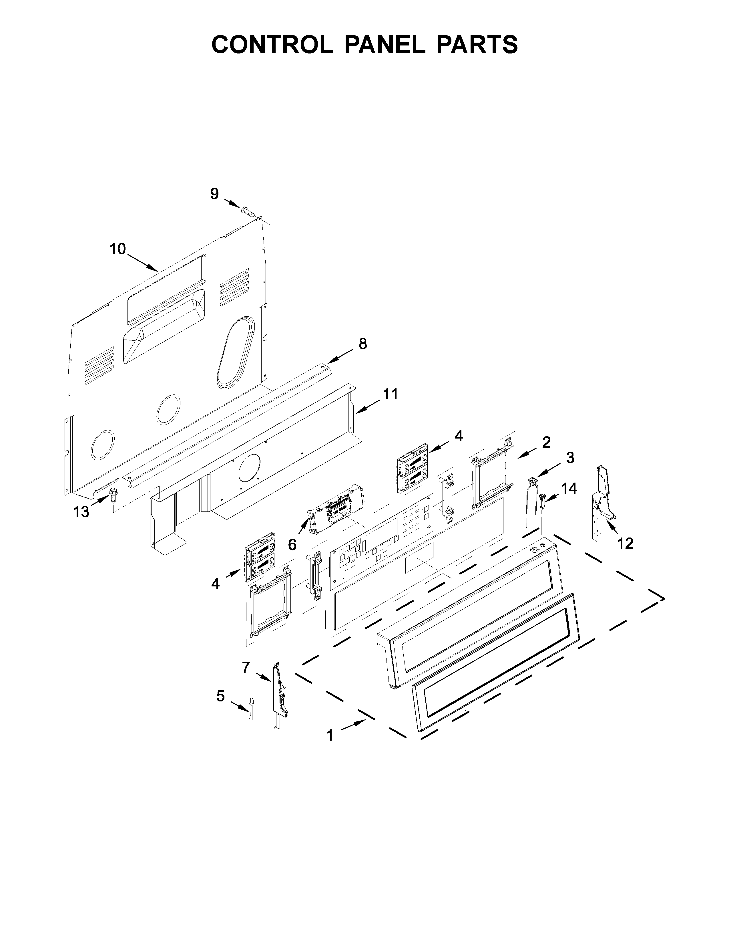 CONTROL PANEL PARTS