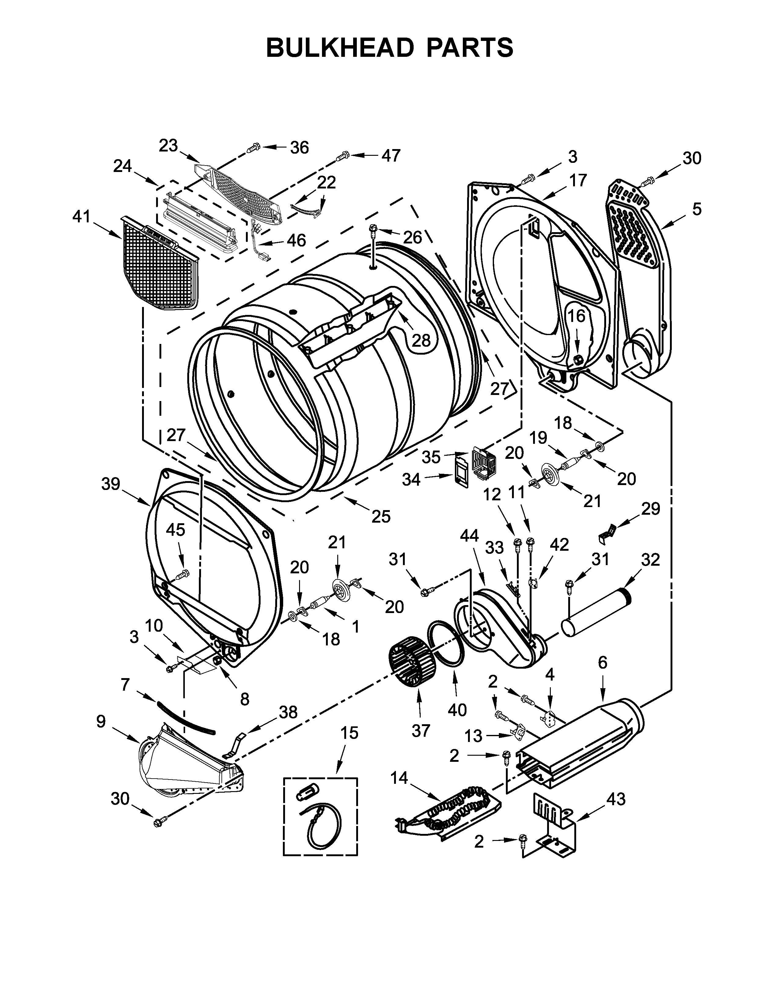 Bulkhead parts