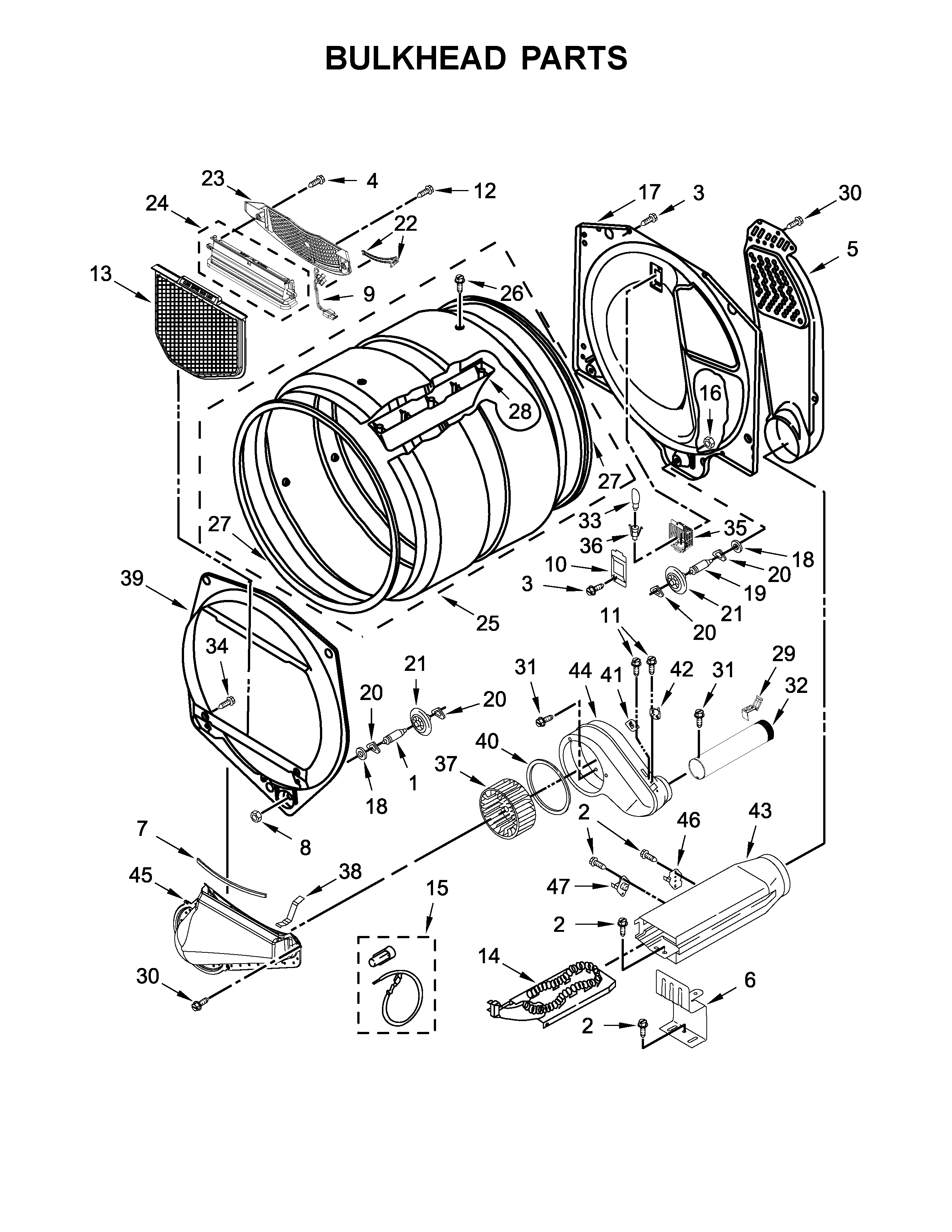 Bulkhead parts