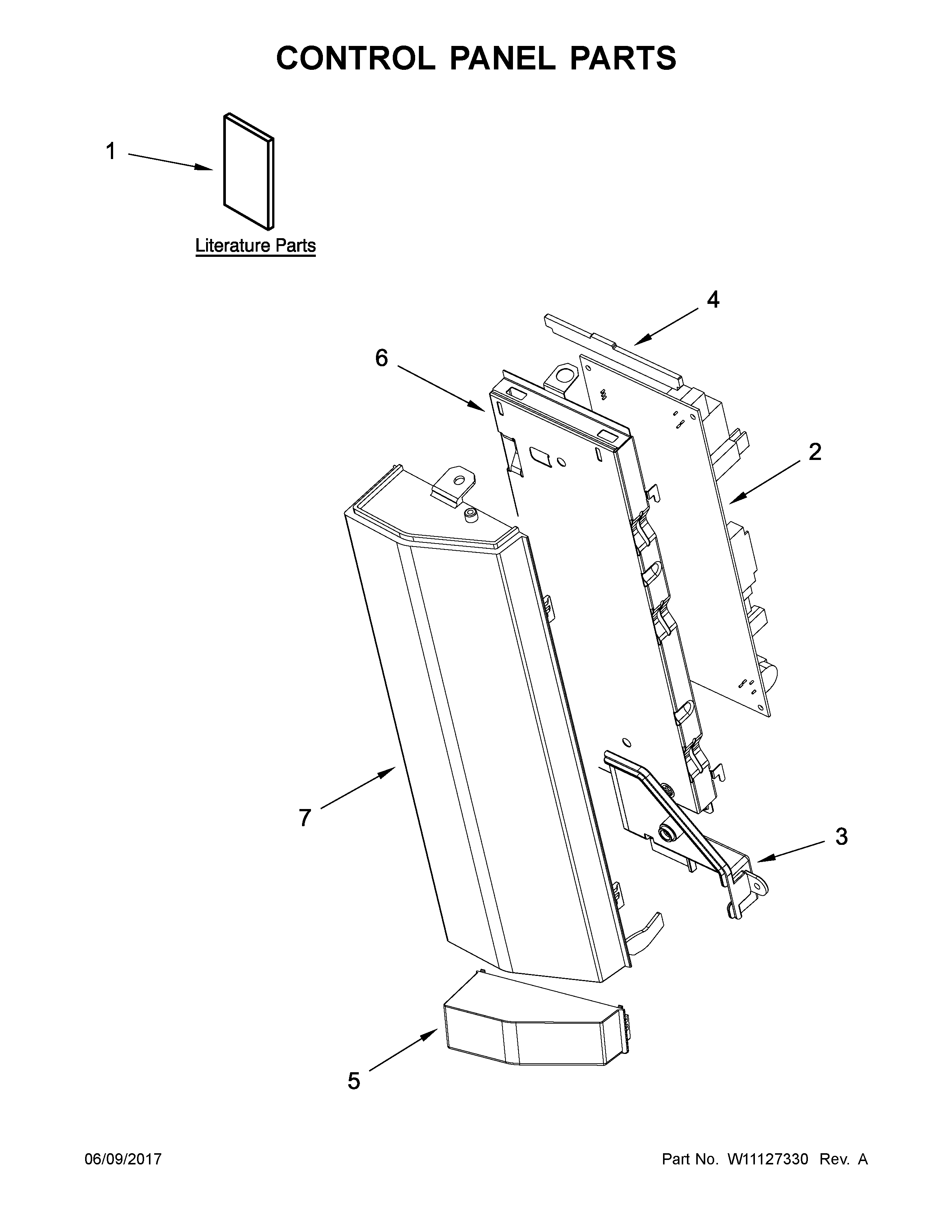 CONTROL PANEL PARTS