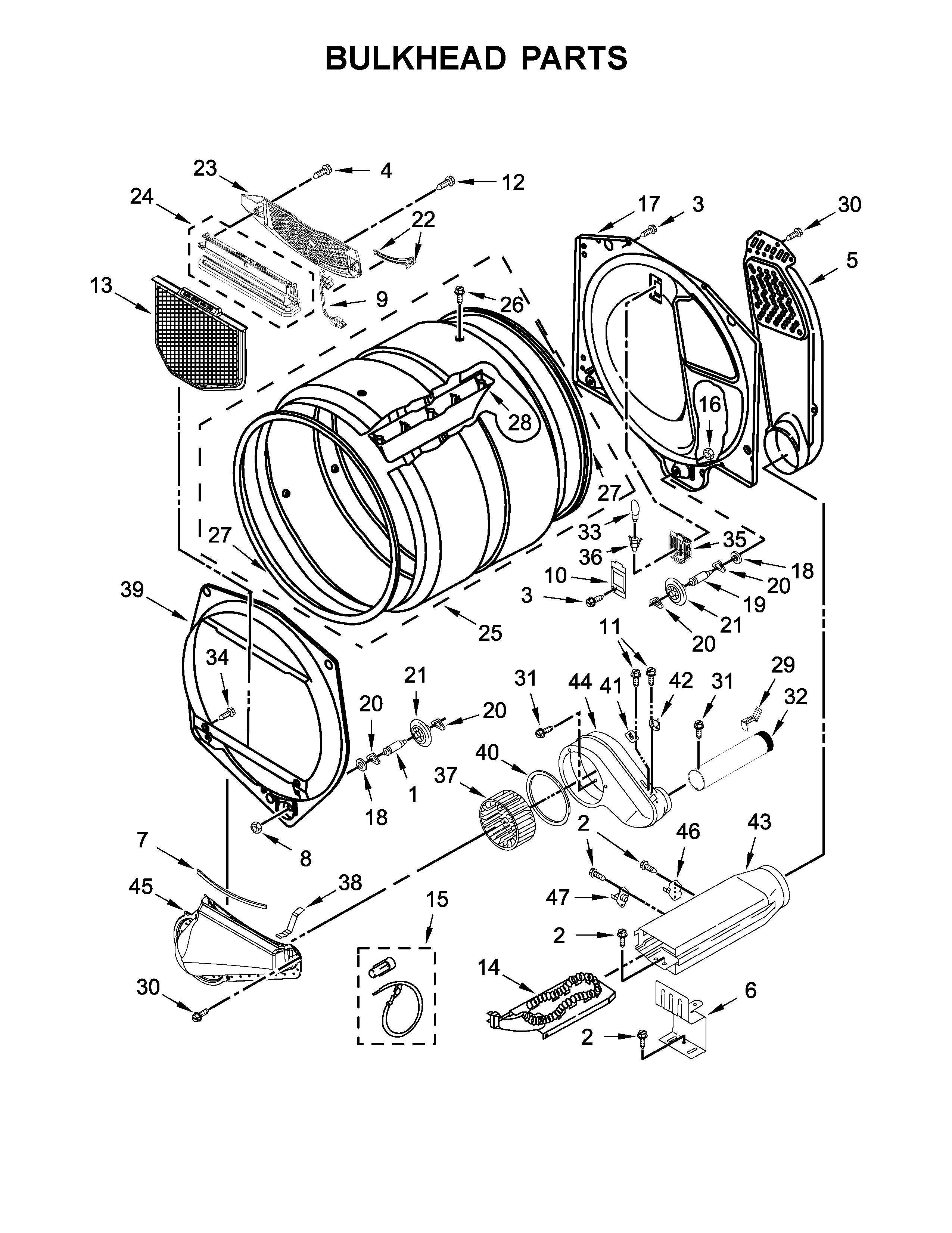 Bulkhead parts