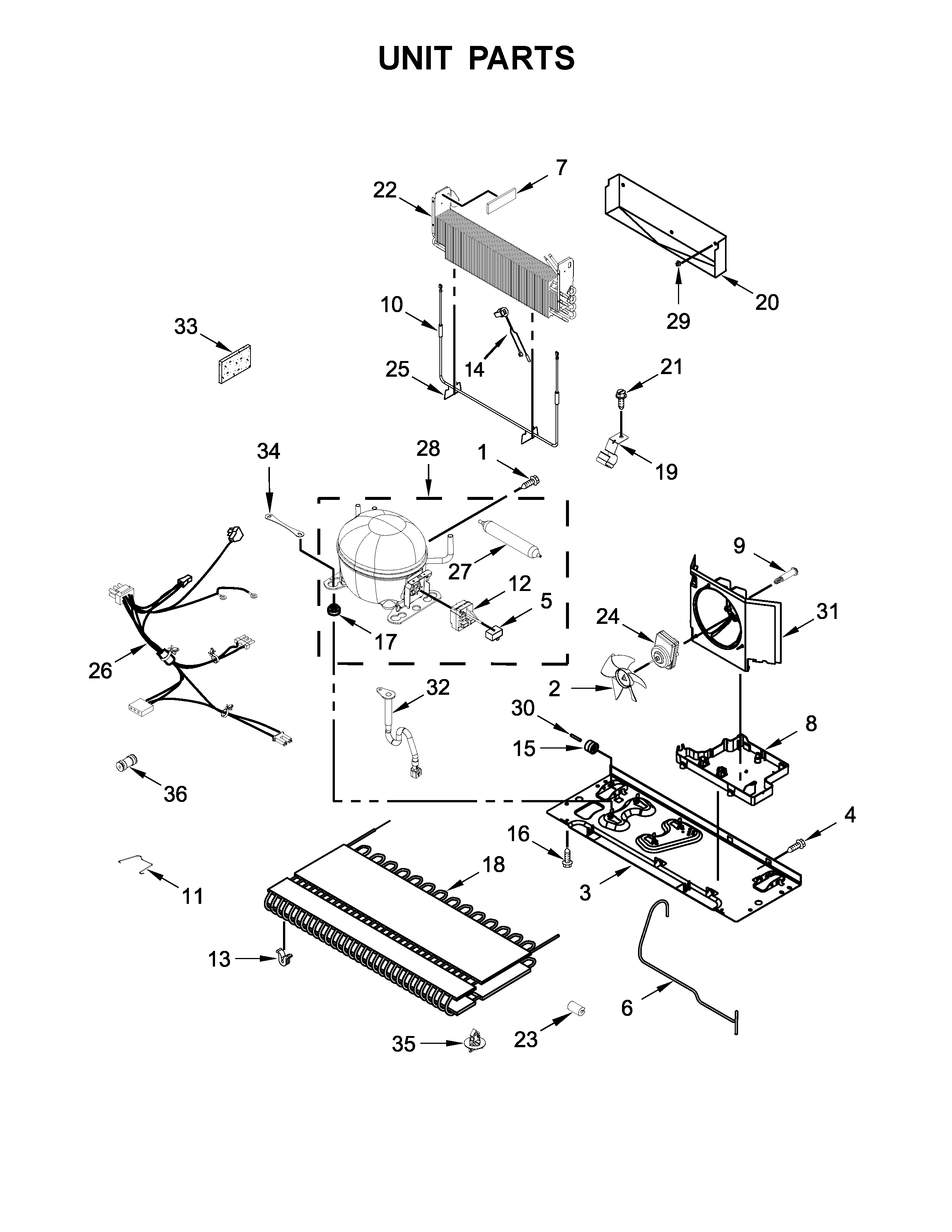 Unit parts