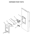 Dispenser front parts