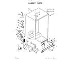 Maytag MSS26C6MEZ00 cabinet parts diagram