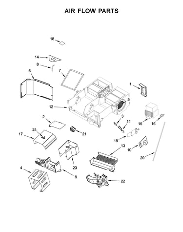 Air flow parts