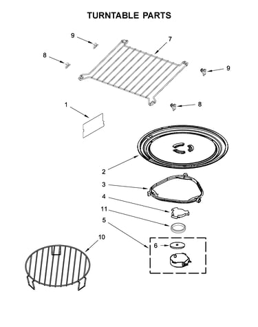 Turntable parts