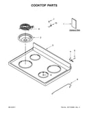 Cooktop parts