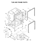 Tub and frame parts