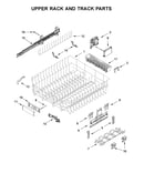 Upper rack and track parts