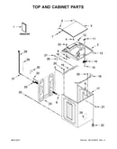 Top and cabinet parts