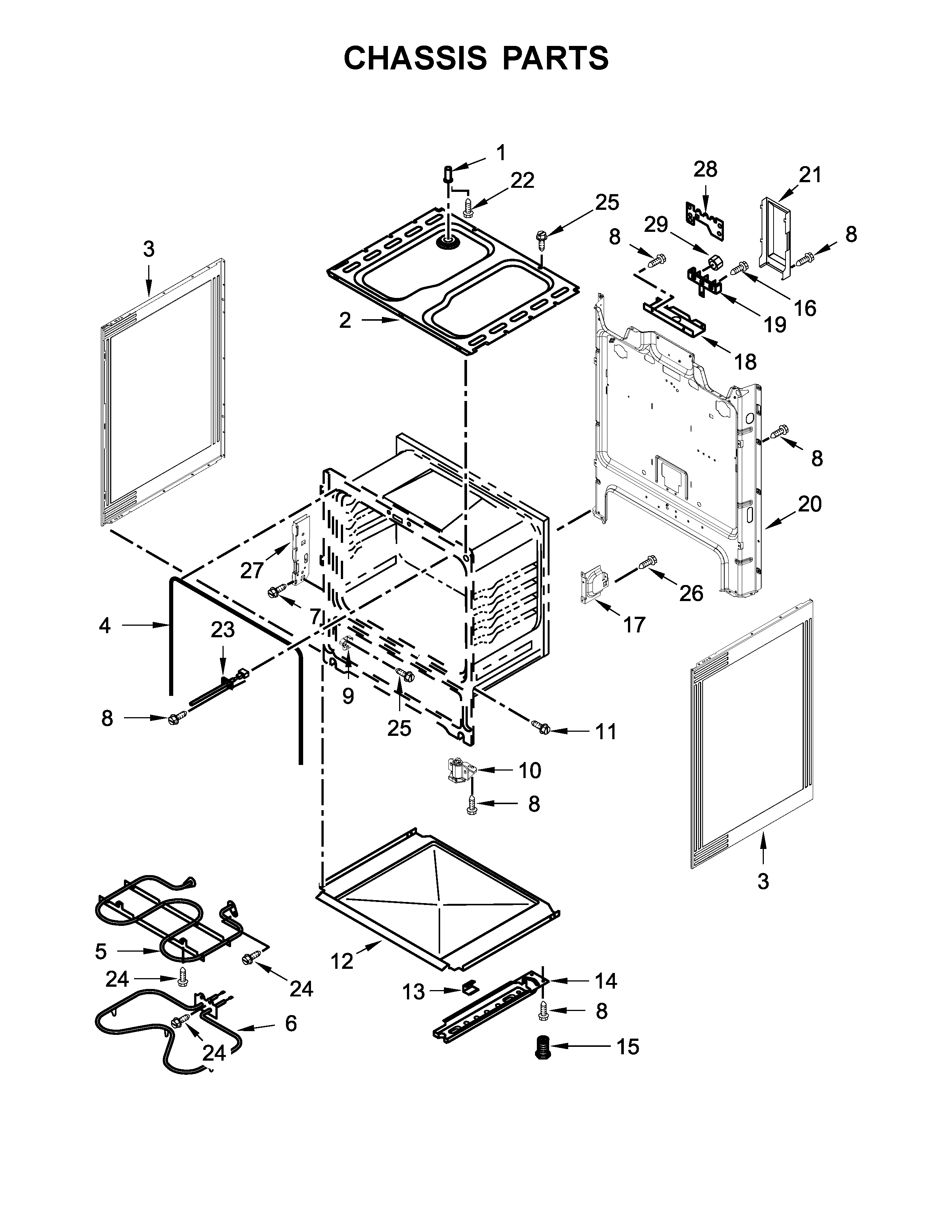 Chassis parts