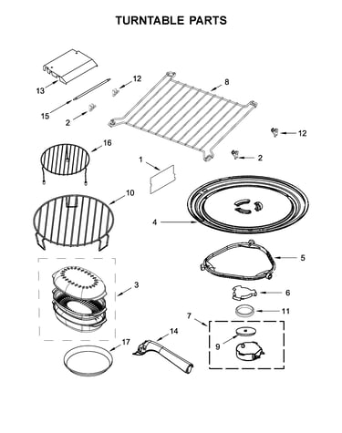 Turntable parts