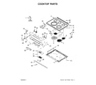 KitchenAid KSEB900ESS2 cooktop parts diagram