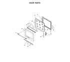 KitchenAid KSEB900ESS2 door parts diagram