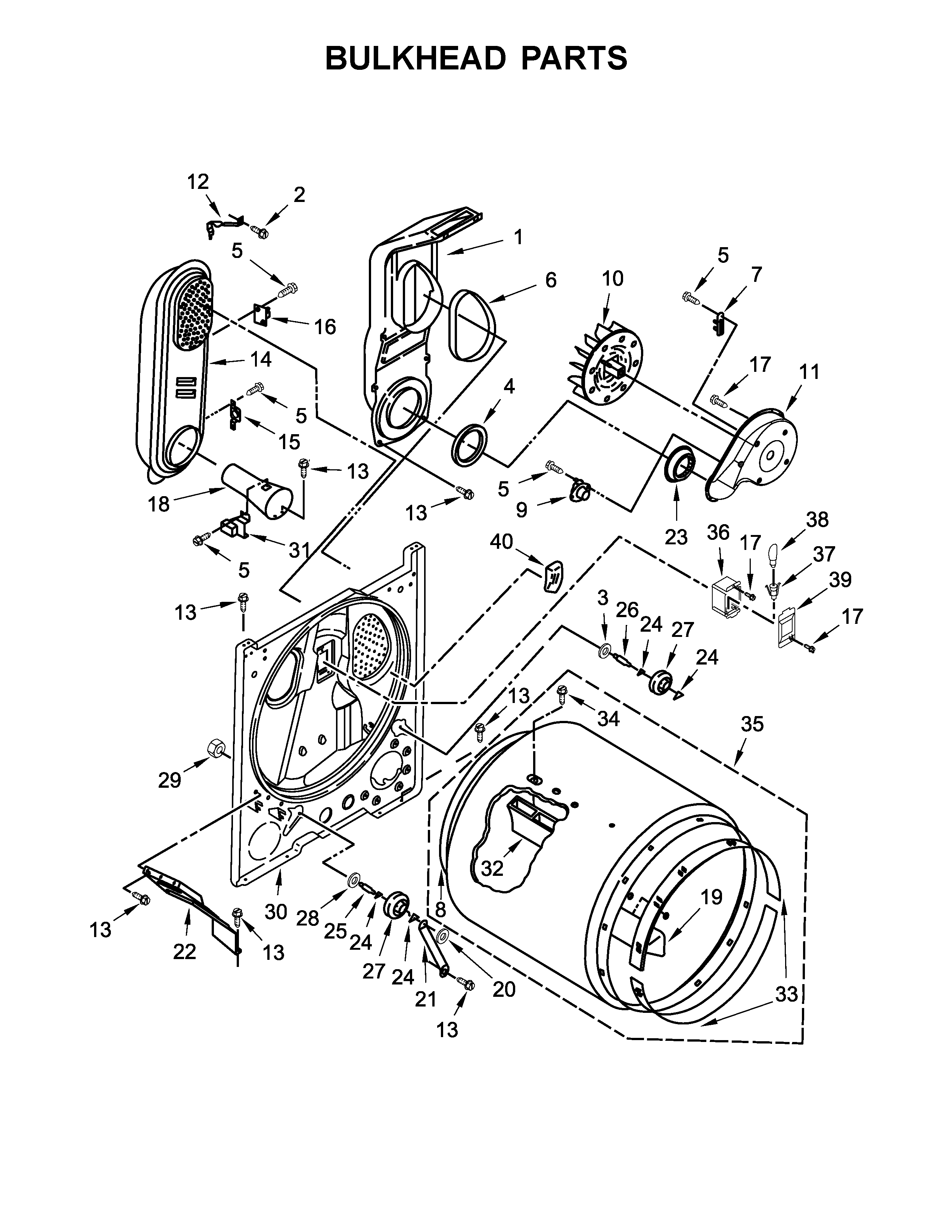 Bulkhead parts