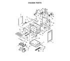 Whirlpool WFE530C0EB1 chassis parts diagram