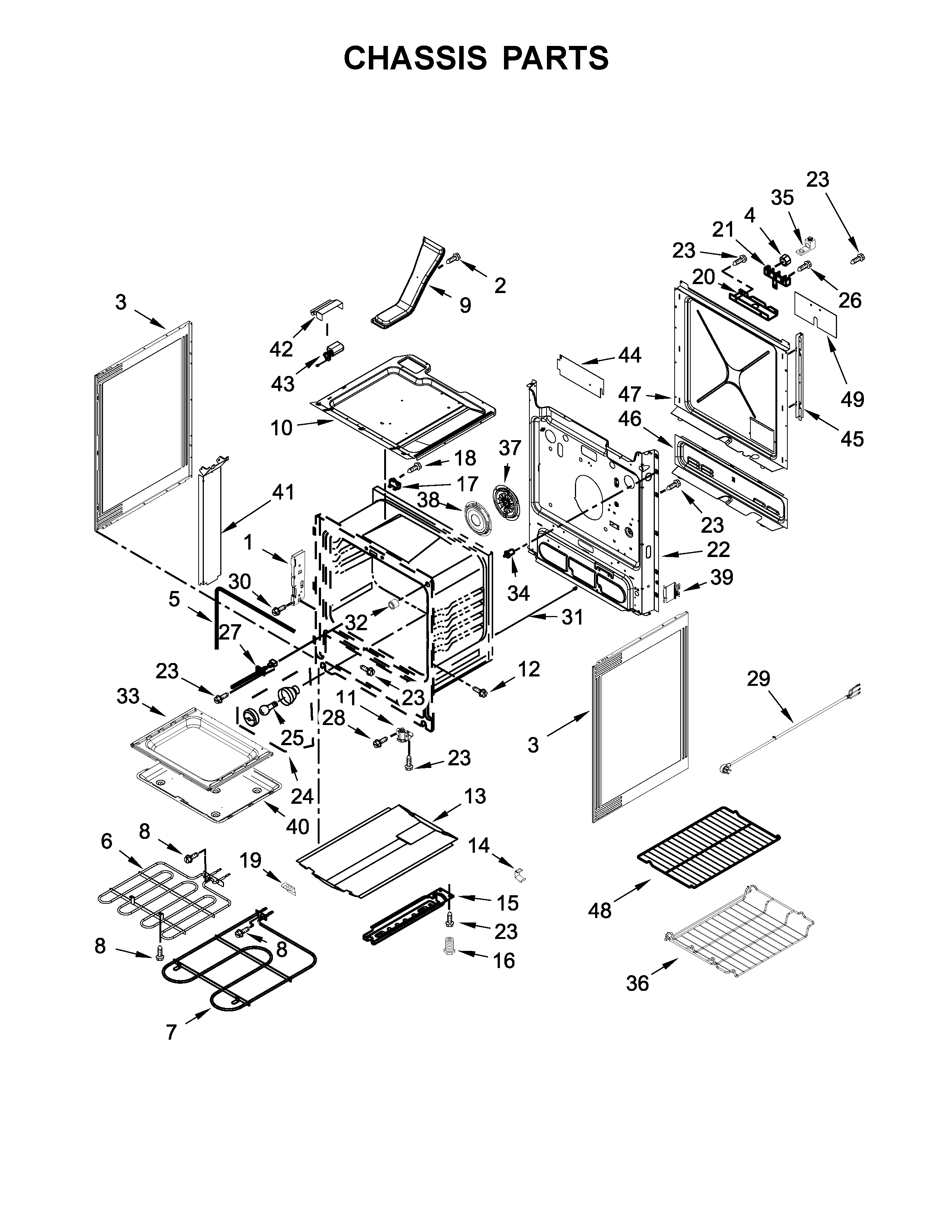 Chassis parts
