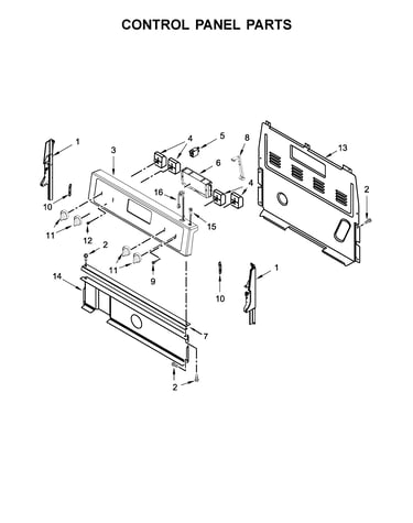 Control panel parts