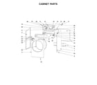 Maytag MXR20PDAAS cabinet parts diagram